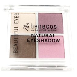 Benecos Quarteto de Sombras Natural Earth and Berry - 4.8g | Beleza Vegana e Certificada