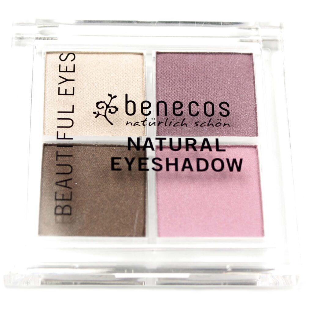 Benecos Quarteto de Sombras Natural Earth and Berry - 4.8g | Beleza Vegana e Certificada