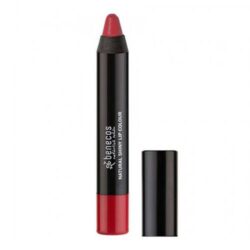 Benecos Natural Shiny Lipcolor - Vermelho Silky Tulip 4.5g - Batom Hidratante e Duradouro