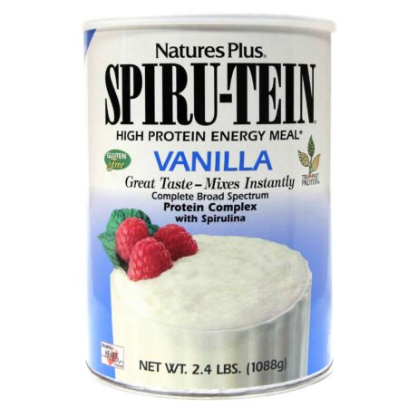 Nature's Plus, Proteína Spiru-Tein®, Sabor Baunilha - 1.09 kg