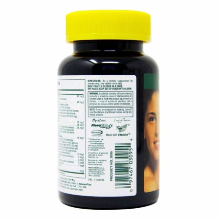 Nature's Plus, Multivitamínico para Mulheres Source of Life® - 60 Tabletes - Image 5