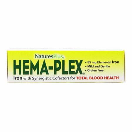 Nature's Plus, HEMA-Plex - 30 Tabletes - Image 3