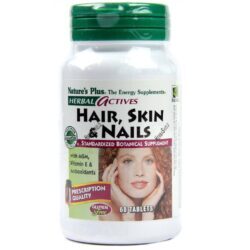 Nature's Plus Cabelo, Pele e Unhas 60 Tabletes: Nutrição Completa para Beleza Radiante