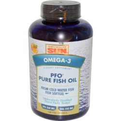 PFO® Óleo de Peixe Puro Health From the Sun Sabor Laranja - 180 Cápsulas