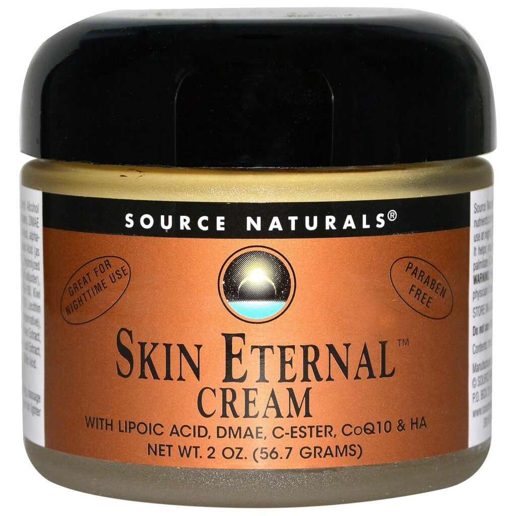 Source Naturals Skin Eternal™ Creme 56,7g: Hidratação Profunda e Rejuvenescimento para Pele Radiante
