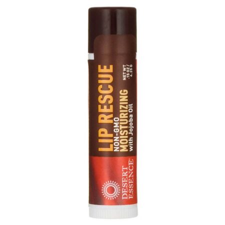 Desert Essence, Ajuda Labial com óleo de jojoba - Hidratante - 1 batom 4.25g