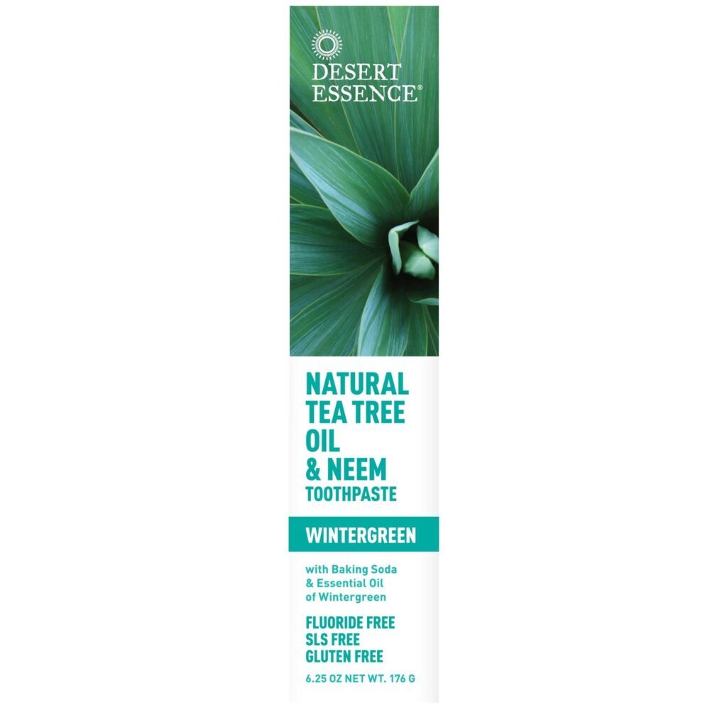 Desert Essence Creme Dental Natural 176g - Higiene Bucal Completa