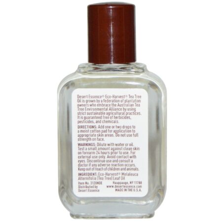 Desert Essence, Óleo da Árvore do Chá - Colheita Ecológica - 59mL - Image 2