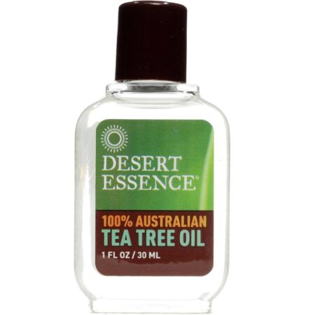 Desert Essence, Óleo da Árvore do Chá, 100% Puro e Australiano - 1 oz (30mL)