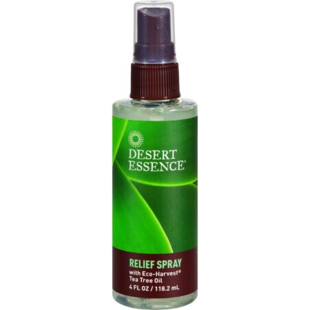 Desert Essence, Spray para Alívio, Melaleuca - 118.2 ml (4 fl oz)