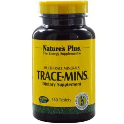 Nature’s Plus TRACE-min 180 Tabletes: Minerais Essenciais Para Sua Saúde