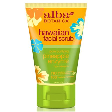 Alba Botanica, Enzyma do Abacaxi Esfoliação Facial - 113g (4 oz)