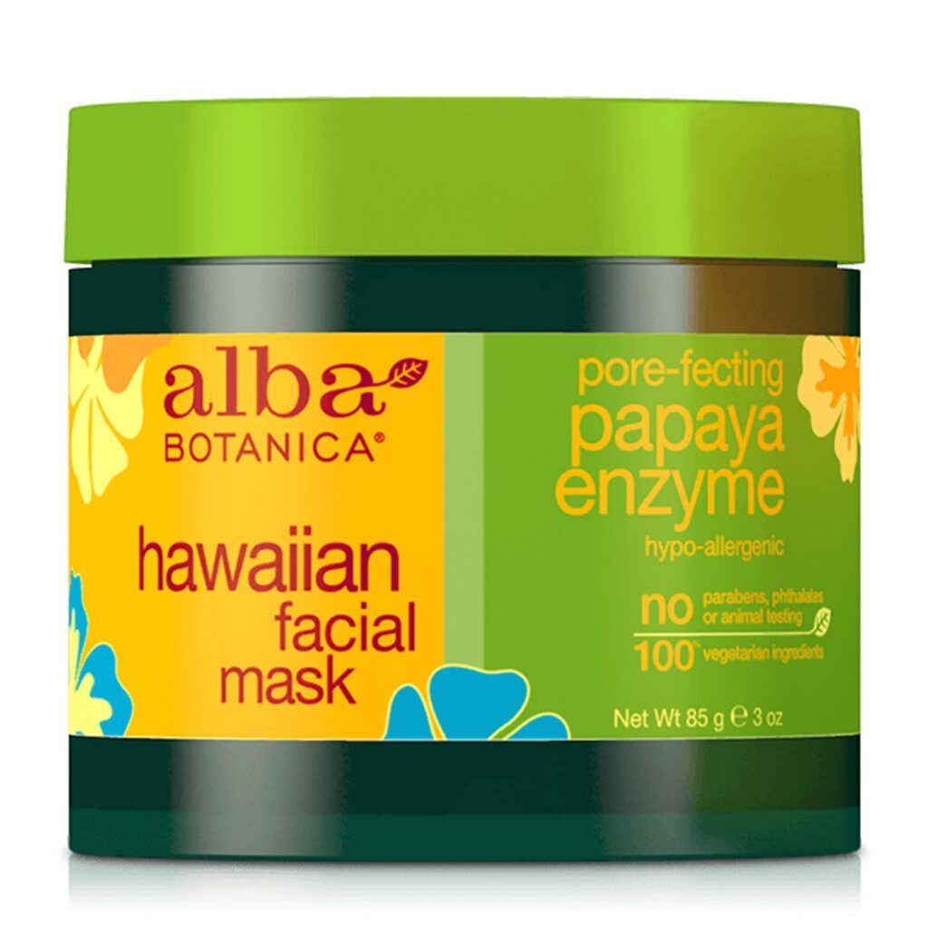 Alba Botanica Máscara Facial de Papaia - 85g: Revitalização Profunda para Pele Radiante