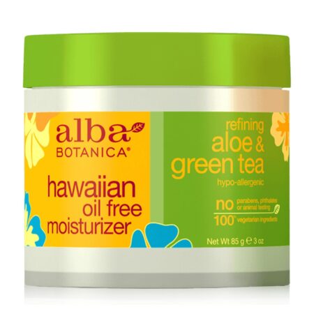 Alba Botanica, Hidratante Hawaiian Aloe e Chá Verde - 85 g (3 oz)