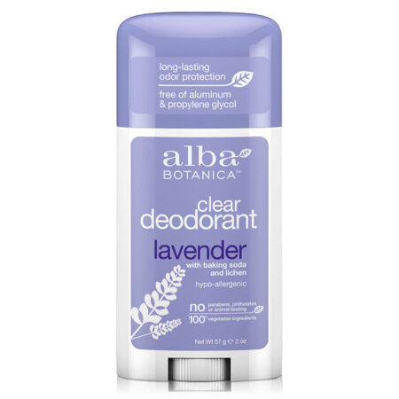 Alba Botanica, Desodorante em Bastão de Lavanda - 57g