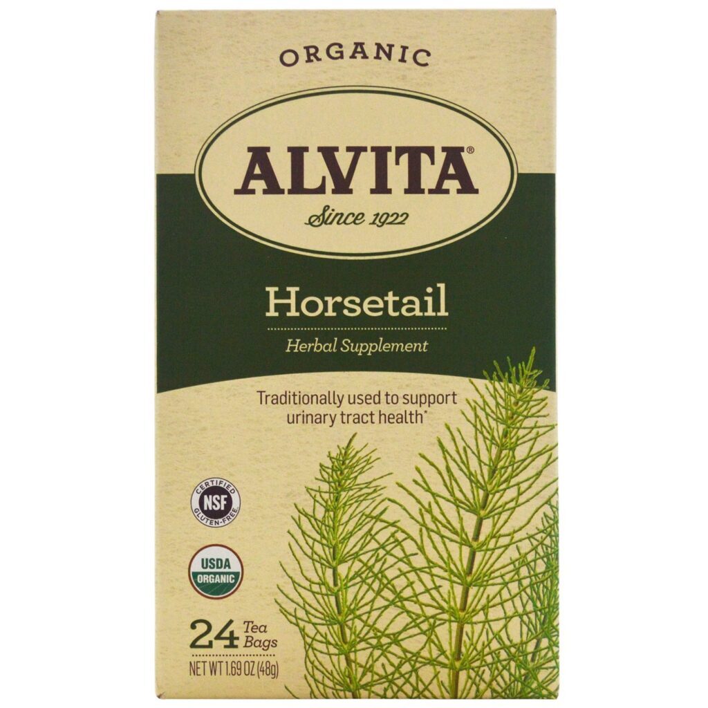 Alvita Chá de Cavalinha 24 Saquinhos de Chá - Bem-Estar e Diurese Natural
