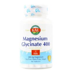 Magnésio Glicinato Kal 400mg 90 Tabletes: Saúde e Bem-Estar para Você