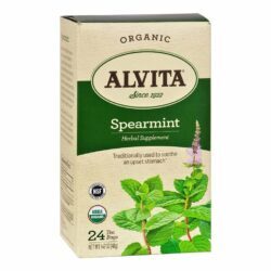 Alvita Chá de Folha de Hortelã - 24 Saquinhos Refrescantes e Naturais