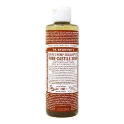Sabonete Líquido Dr. Bronner's Eucalipto Puro 237ml: Frescor e Versatilidade para sua Rotina
