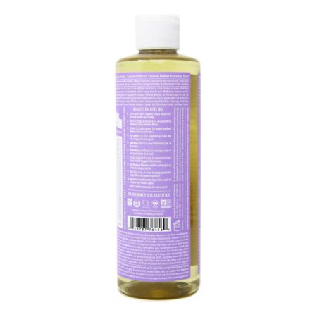 Dr Bronner Óleo de lavanda Pure Lavender Castela Soap 16 fl oz - Image 3