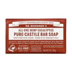 Sabonete Castela Orgânico Dr. Bronner’s Eucalipto 140g: Limpeza Profunda Natural e Refrescante