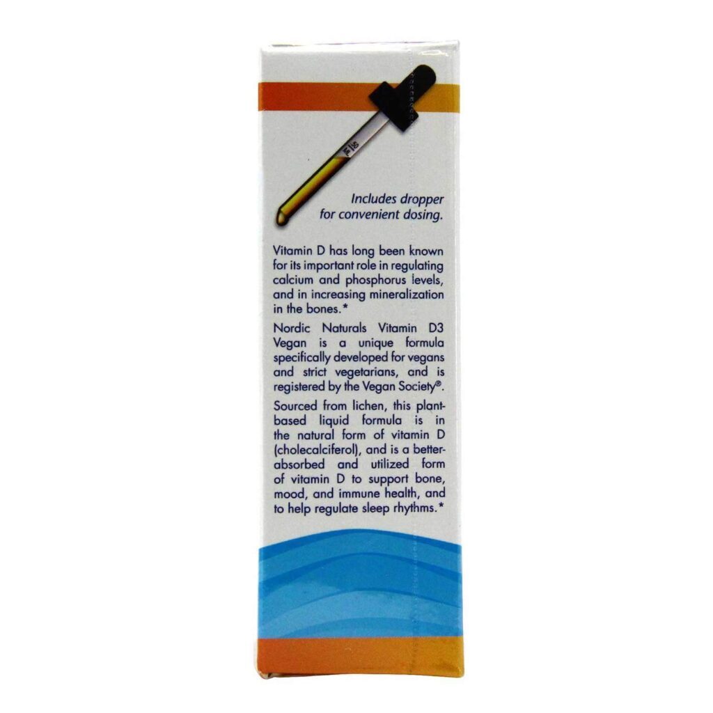 Nordic Naturals Vitamina D3 Vegano 30ml - Essencial para Ossos e Imunidade no Brasil - Imagem 4