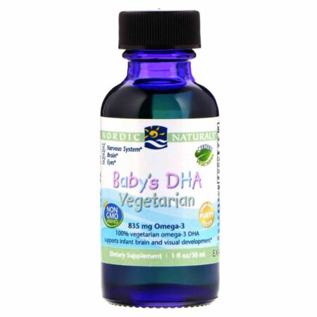 Nordic Naturals, Ômega 3 DHA Vegetariano do Bebê - 30 ml - Image 3