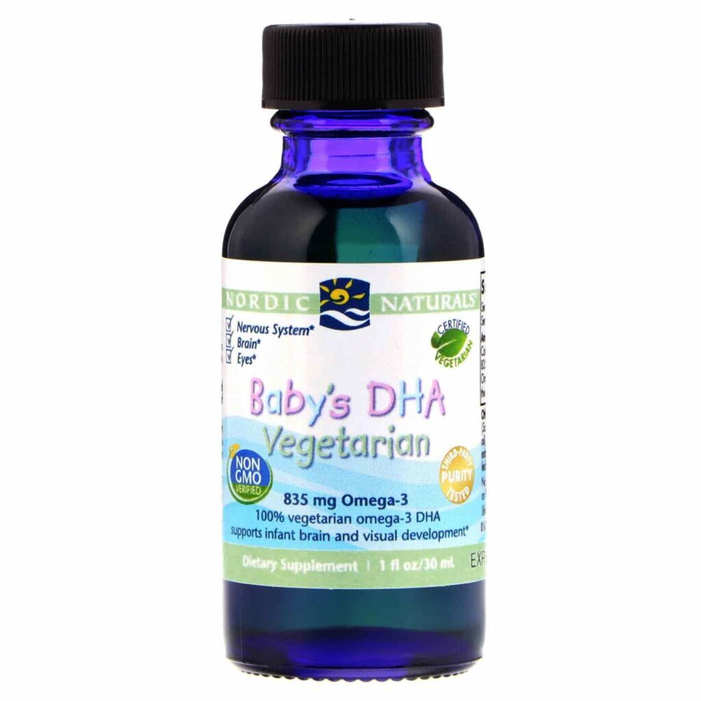 Nordic Naturals Ômega 3 DHA Vegetariano Bebê - 30 ml: Essencial para o Desenvolvimento Cerebral Infantil no Brasil - Imagem 3