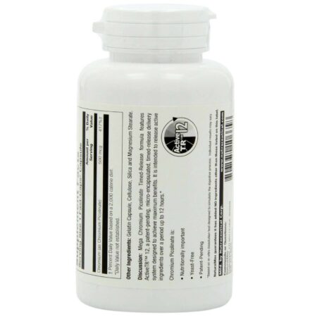 NaturalMax, Mega Picolinato de Cromo 500 mcg - 100 Cápsulas - Image 3