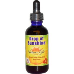 Nature's Life Gota de Sol 200 UI Vitamina D - 59 ml (2 fl oz) - Pronta Entrega