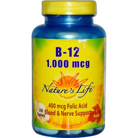 Nature's Life B-12 1000 mcg 250 Tabletes