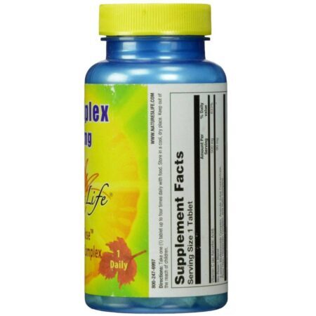 Nature's Life C-Complexo 500 mg 100 Tabletes: Sua Dose Diária de Bem-Estar e Imunidade - Imagem 2