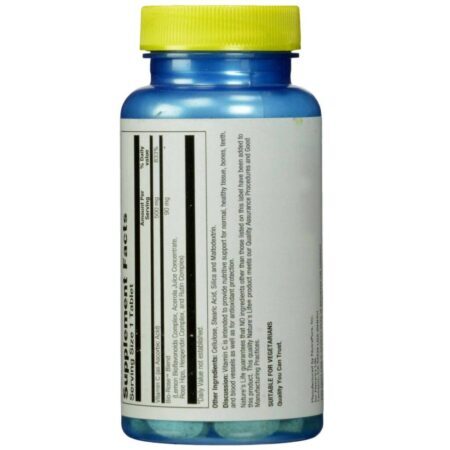 Nature's Life C-Complexo 500 mg 100 Tabletes: Sua Dose Diária de Bem-Estar e Imunidade - Imagem 3