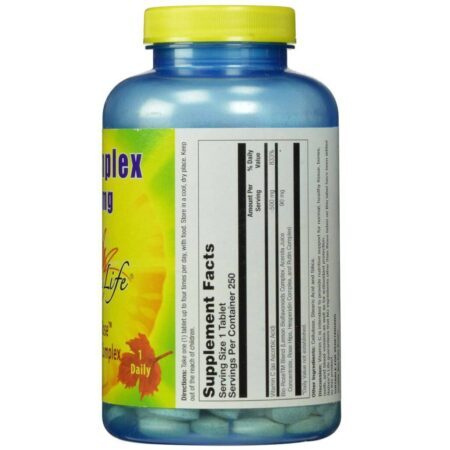 Nature's Life C-Complexo 500 mg 250 Tabletes: Vitamina C Poderosa para sua Saúde - Imagem 2