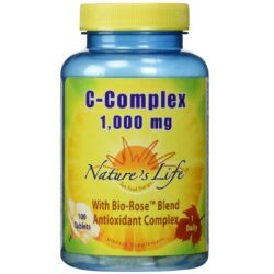 Nature’s Life C-Complexo 1000 mg 100 Tabletes: Sua Dose Diária de Vitalidade