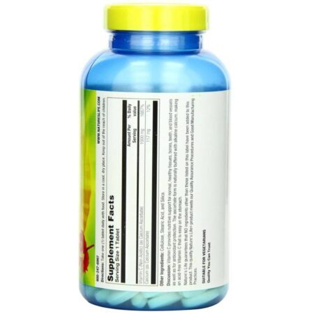 Nature's Life C-1.000 Ascorbato 250 Tabletes: Sua Dose Essencial de Vitamina C Pura no Brasil - Imagem 2