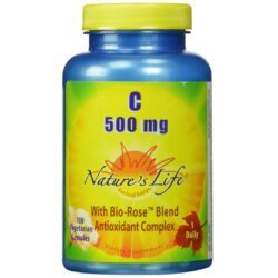 Nature’s Life Vitamina C 500 mg 100 Cápsulas: Suporte Imunológico Essencial