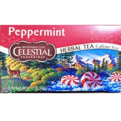Chá de Hortelã-Pimenta Celestial Seasonings - 40 Saquinhos Refrescantes