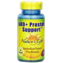 Nature's Life 800 Prostate Support 60 Cápsulas: Saúde da Próstata para Homens no Brasil