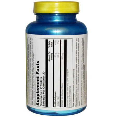 Nature's Life Estrôncio 680 mg - 60 Tabletes: Saúde Óssea e Mineralização Essencial - Imagem 2