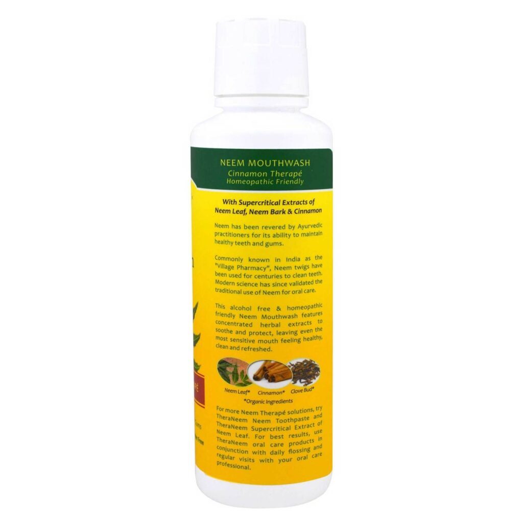 Organix South Enxaguante Bucal Neem e Canela 480ml - Higiene Oral Natural - Imagem 3