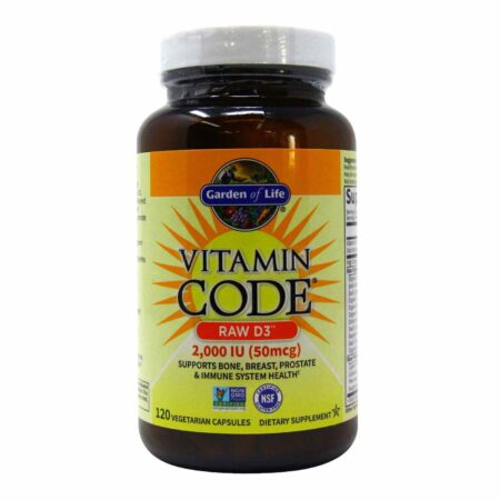 Garden of Life, Vitamin Code® Raw D3™ 2.000 UI - 120 Cápsulas - Image 5