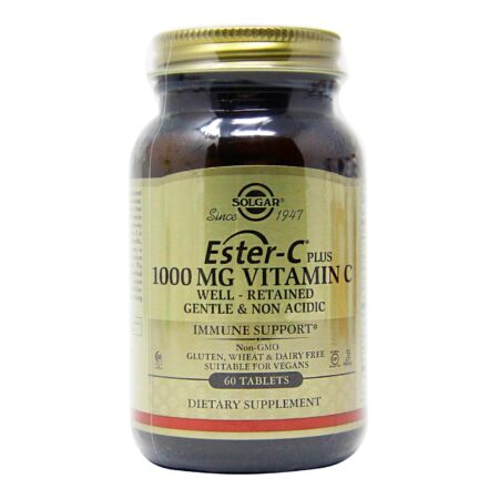 Vitamina C - Solgar Ester-C - 1000 mg - 60 comprimidos