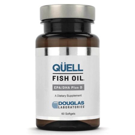 Douglas Labs Quell óleo de peixe EPA e DHA mais D 30 Cápsulas