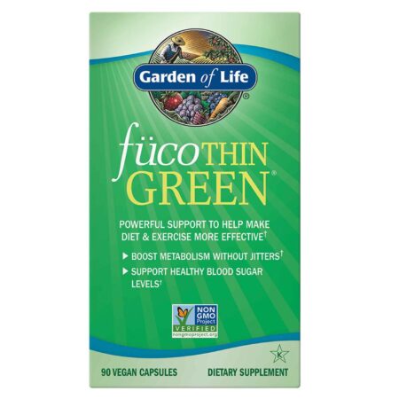 Garden of Life, fucoThin Green® - 90 Cápsulas