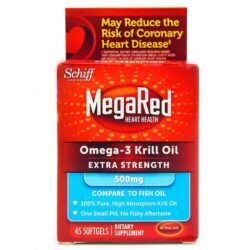 Schiff MegaRed Ômega 3 Óleo de Krill 45 Cápsulas: Saúde do Coração e Articulações com Pronta Entrega no Brasil