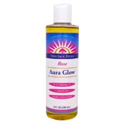 Aura Glow™ Óleo Corporal e Massagem Rosas – Heritage Products 240ml (8 fl oz)