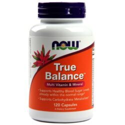 Now Foods True Balance Multivitamínico e Mineral 120 Cápsulas - Equilíbrio Nutricional Essencial