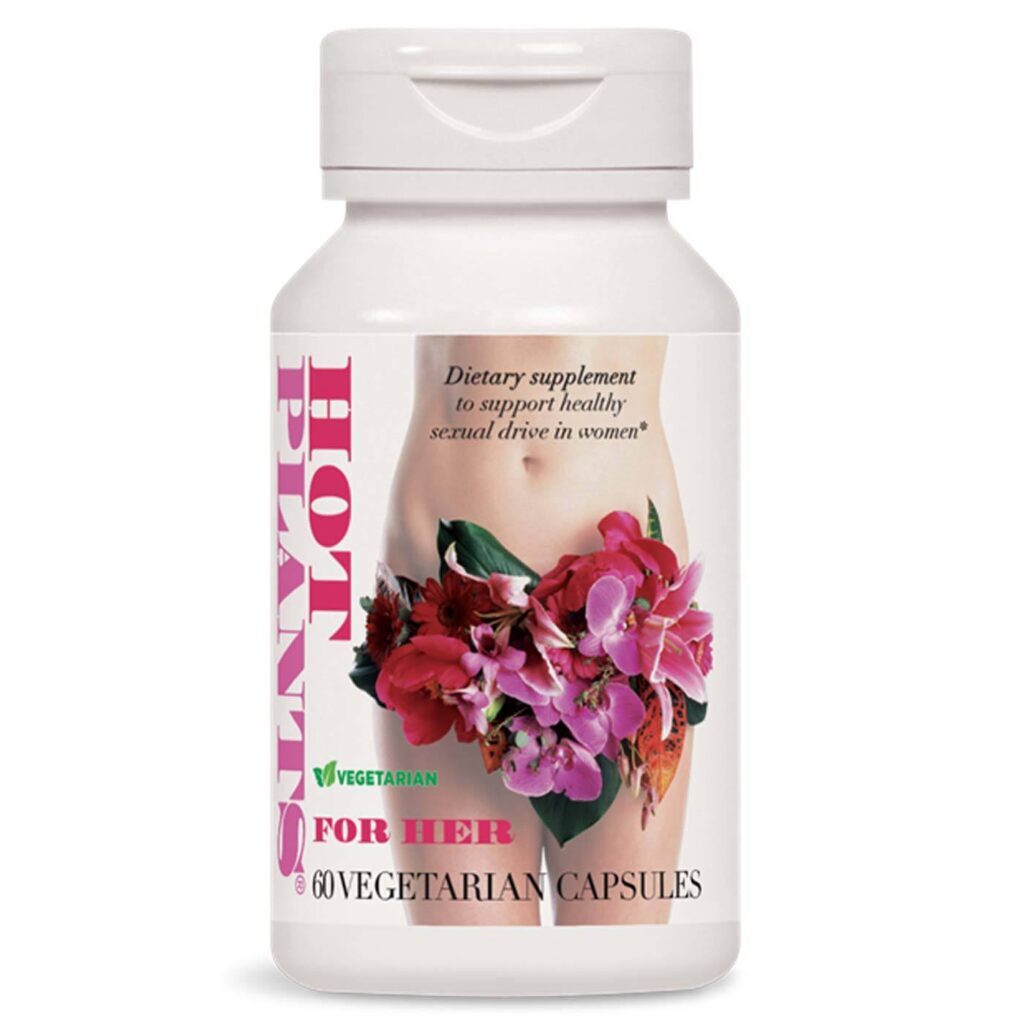 Hot Plants® para Elas Enzymatic Therapy: 60 Cápsulas Vegetarianas para Bem-Estar Feminino