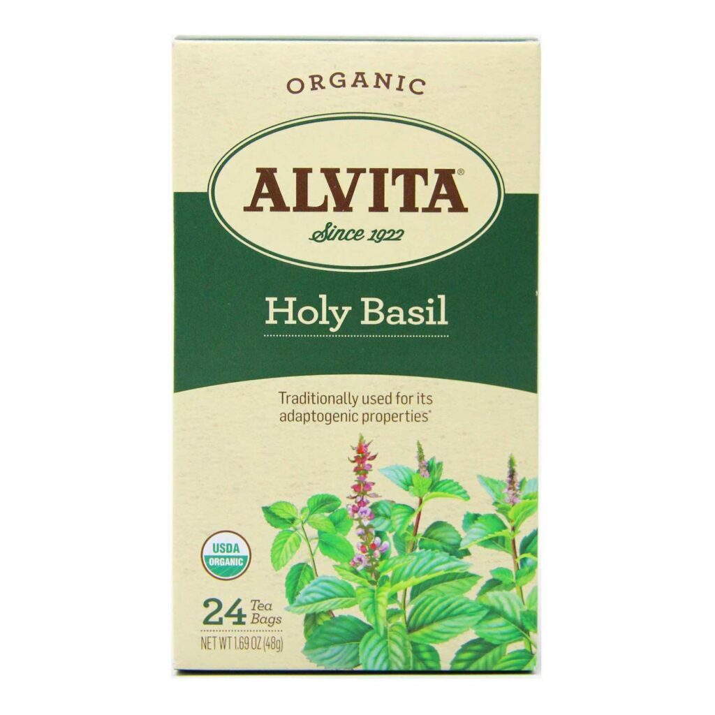 Alvita Chá de Manjericão 24 Saquinhos - Sabor e Bem-Estar Natural